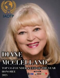 GSI Diane McClelland IAOTP Award, portrait and text.